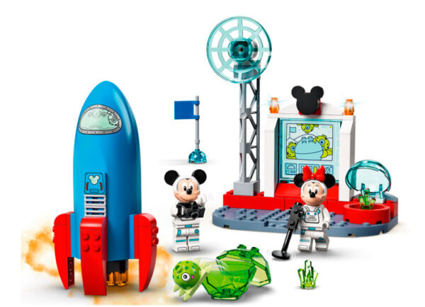 10774-lego-1 LEGO Disney - Racheta lui Mickey si Minnie 10774, 88 piese