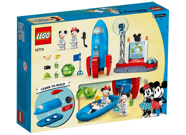 10774-lego-2 LEGO Disney - Racheta lui Mickey si Minnie 10774, 88 piese