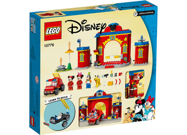 LEGO Disney - Mickey si prietenii: Statia si camionul de pompieri 10776, 144 piese