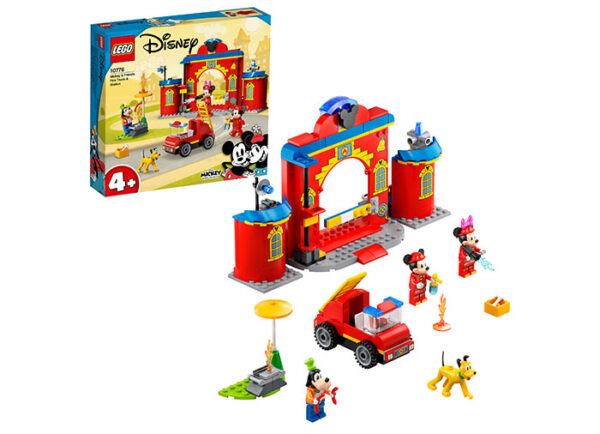 LEGO Disney - Mickey si prietenii: Statia si camionul de pompieri 10776, 144 piese