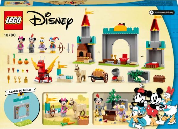 LEGO Disney - Castelul lui Mickey Mouse 10780, 215 piese