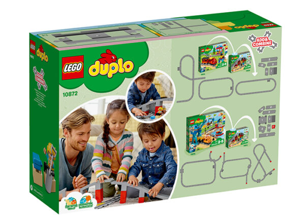 10872-lego-duplo-2 LEGO DUPLO - Pod si sine de cale ferata 10872, 26 piese