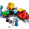 LEGO DUPLO - Tren cu aburi 10874, 59 piese