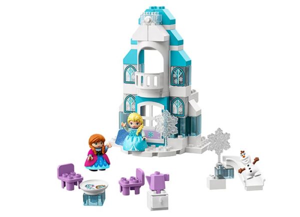 10899-lego-duplo-1 LEGO DUPLO - Castelul din Regatul de gheata 10899, 59 piese