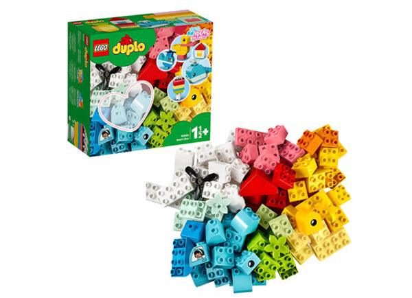 10909-lego-duplo LEGO DUPLO - Cutie pentru creatii distractive 10909, 80 piese