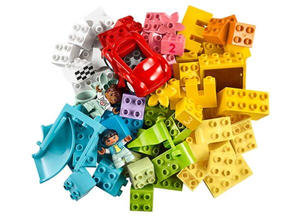 LEGO DUPLO - Cutie Deluxe in forma de caramida (10914) 10914, 85 piese