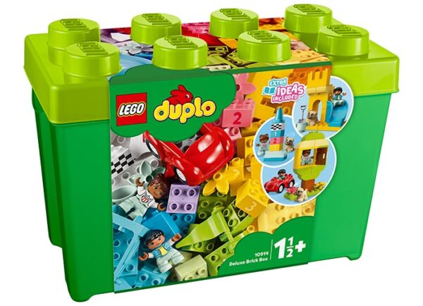 LEGO DUPLO - Cutie Deluxe in forma de caramida (10914) 10914, 85 piese