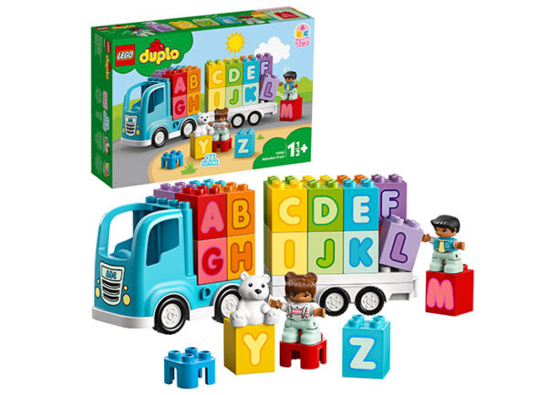 LEGO DUPLO - Primul meu camion cu litere 10915, 36 piese