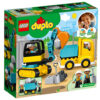 LEGO DUPLO - Camion si excavator pe senile 10931, 20 piese