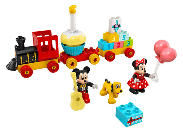 10941-LEGO-DUPLO-1 LEGO DUPLO - Trenul aniversar Mickey si Minnie 10941, 22 piese