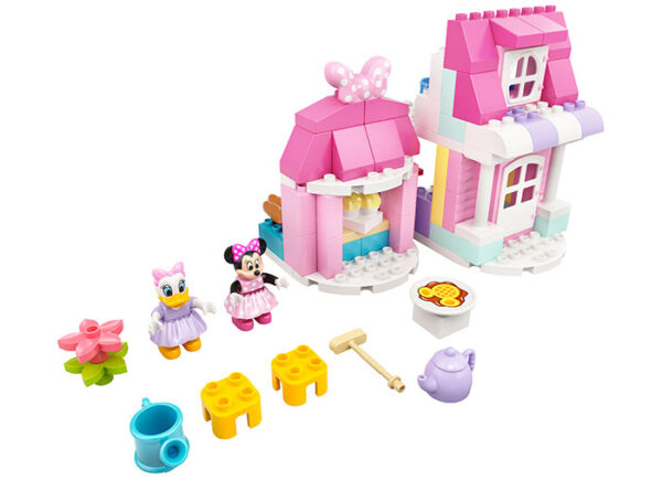 10942-duplo-lego-1 LEGO DUPLO - Casa si cafeneaua lui Minnie 10942, 91 piese