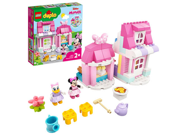 10942-duplo-lego LEGO DUPLO - Casa si cafeneaua lui Minnie 10942, 91 piese