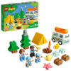 LEGO DUPLO - Rulota de camping a familiei 10946, 30 piese