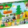 LEGO DUPLO - Rulota de camping a familiei 10946, 30 piese