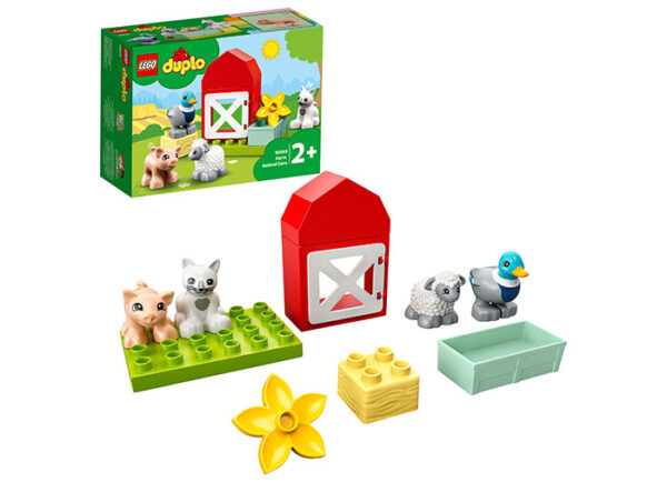 LEGO DUPLO - Ingrijirea animalelor de la ferma 10949, 11 piese