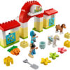 10951-LEGO-DUPLO-1 LEGO DUPLO - Grajdul cailor si al poneilor 10951, 65 piese