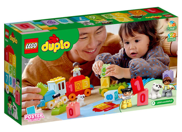 LEGO DUPLO - Trenul cu numere  Invatam sa numaram 10954, 23 piese