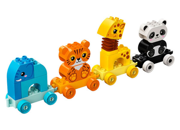 LEGO DUPLO - Trenul animalelor 10955, 15 piese