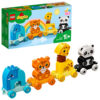 LEGO DUPLO - Trenul animalelor 10955, 15 piese