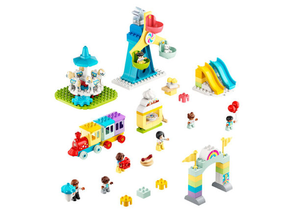 10956-duplo-lego-1 LEGO DUPLO - Parcul de distractii 10956, 95 piese