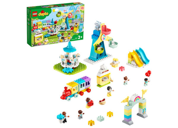 10956-duplo-lego LEGO DUPLO - Parcul de distractii 10956, 95 piese