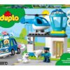 LEGO DUPLO - Sectie de politie si elicopter 10959, 40 piese