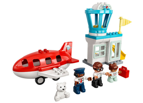 LEGO DUPLO - Avion si Aeroport 10961, 28 piese