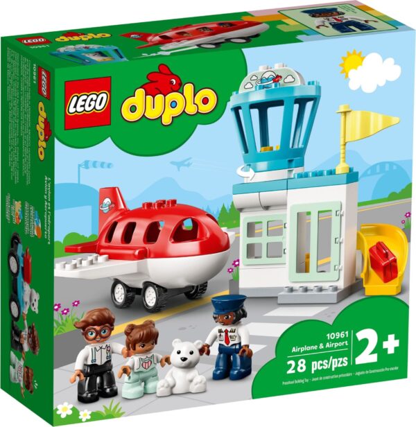 10961_alt1 Lego Duplo 10961 - Avion si Aeroport