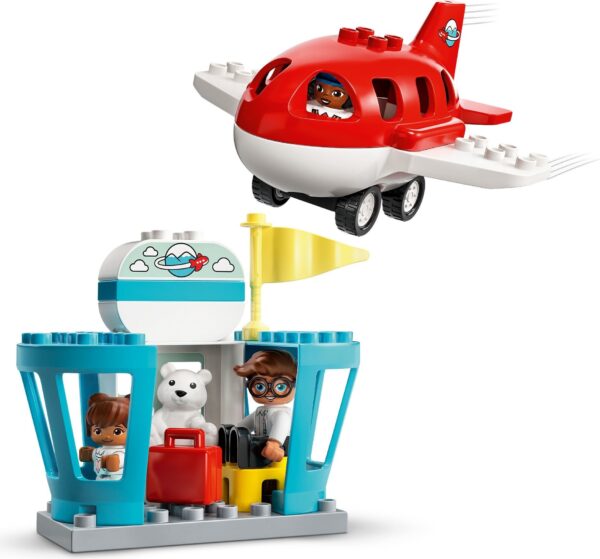 10961_alt6 Lego Duplo 10961 - Avion si Aeroport