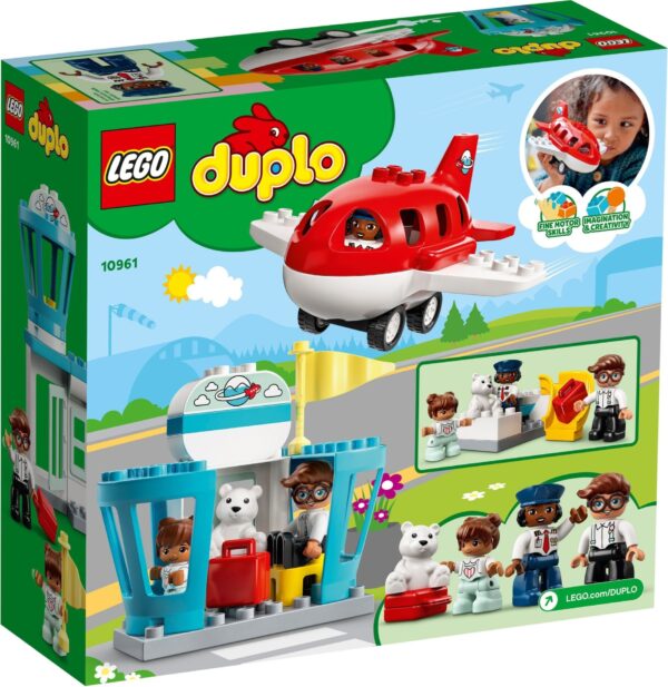 10961_alt9 Lego Duplo 10961 - Avion si Aeroport