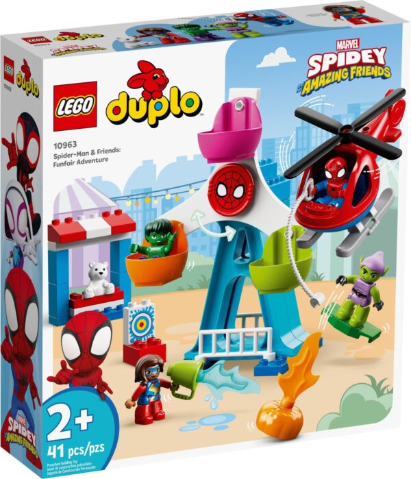 10963_alt1 Lego Duplo Spider-Man & Friends 10963 - Funfair Adventure