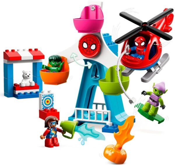 10963_alt2 Lego Duplo Spider-Man & Friends 10963 - Funfair Adventure