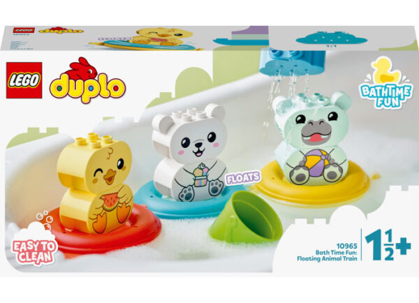 10965-lego-duplo-1 LEGO DUPLO - Tren cu Animale Plutitor 10965, 14 piese