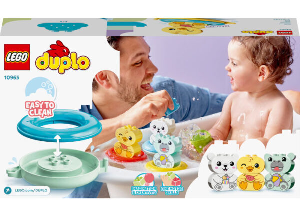 10965-lego-duplo-2 LEGO DUPLO - Tren cu Animale Plutitor 10965, 14 piese