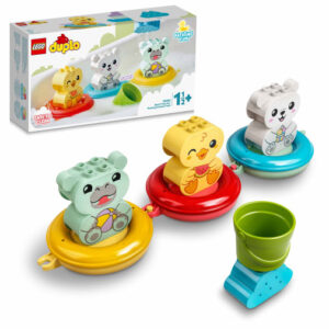LEGO DUPLO - Tren cu Animale Plutitor 10965, 14 piese