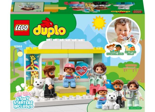 LEGO DUPLO - Vizita la doctor 10968, 34 piese
