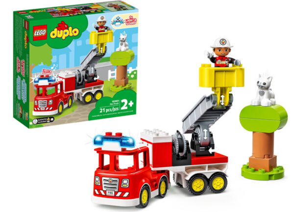10969-lego-duplo LEGO DUPLO - Camion de pompieri 10969, 21 piese