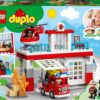 10970-lego-duplo-2 LEGO DUPLO - Statie de Pompieri si elicopter 10970, 117 piese
