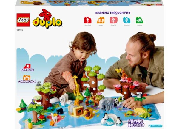 10975-lego-duplo-2 LEGO DUPLO - Animale din intreaga lume 10975, 142 piese