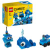 LEGO Classic - Caramizi creative albastre 11006, 52 piese