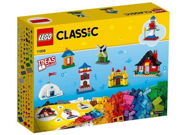 LEGO Classic - Caramizi si case 11008, 270 piese