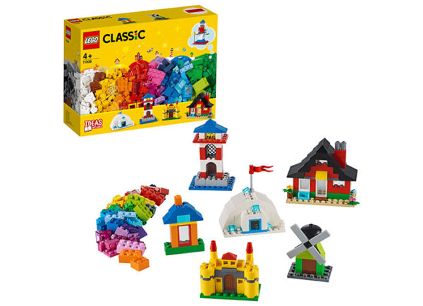 LEGO Classic - Caramizi si case 11008, 270 piese