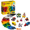 LEGO Classic - Caramizi si roti 11014, 653 piese