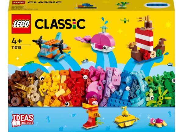 11018-lego-classic-1 LEGO Classic - Distractie Creativa in Ocean 11018, 333 piese