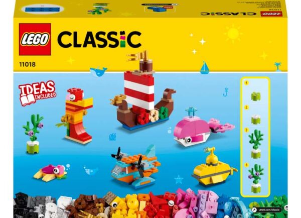 11018-lego-classic-2 LEGO Classic - Distractie Creativa in Ocean 11018, 333 piese
