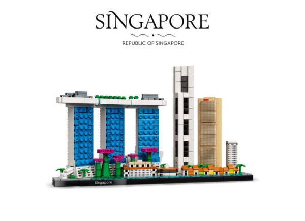 LEGO Architecture - Singapore 21057, 827 piese