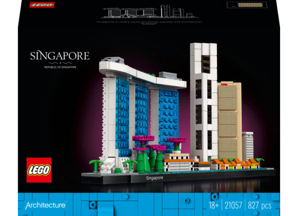 LEGO Architecture - Singapore 21057, 827 piese