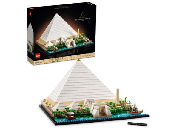 21058-lego-architecture LEGO Architecture - Marea Piramida din Giza 21058, 1476 piese
