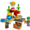 LEGO Minecraft - Reciful de corali 21164, 92 piese