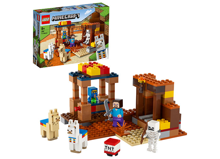 21167-lego-minecraft LEGO Minecraft - Taraba negustorului 21167, 201 piese